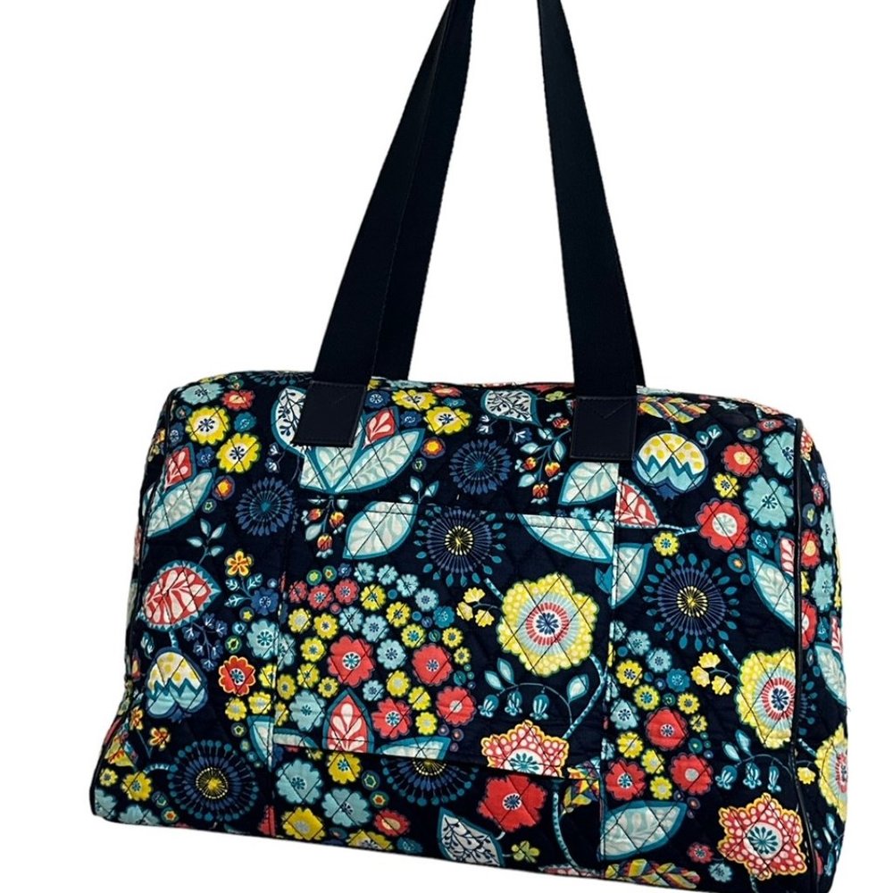 Vera Bradley Large Travel Bag EUC